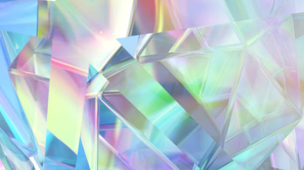istock A modern background with the shape of a polygonal crystal. 2184611510