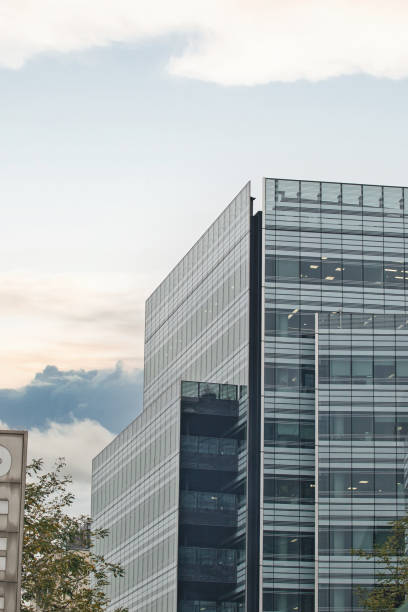 istock Modern Office Building with Glass Facade in Hammersmith, London 2184612080