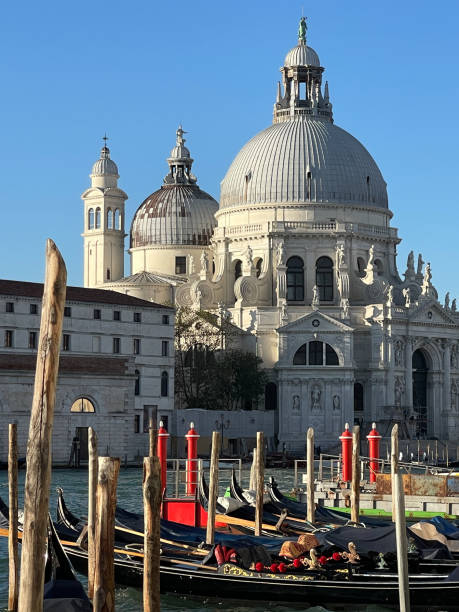 istock Gondolas on the Grand Canal of Venice 2184620529