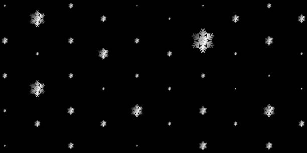 istock Cute little snowflakes in the background. Festive cover. New Year's gift wrapper. Vector illustration 2184623592