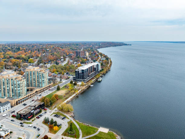 istock Aerial view Heritage Park and Lake Simcoe, Barrie, Canada 2184647582