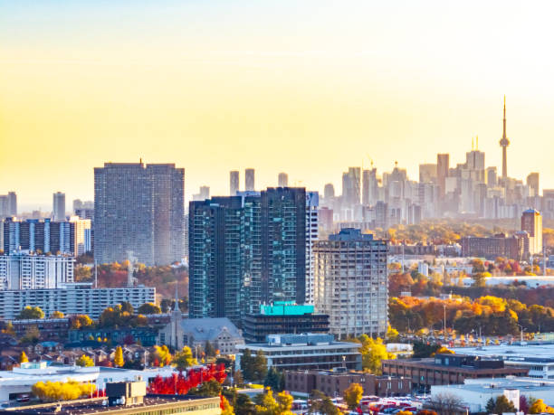 istock Looking out over downtown Toronto in Autumn, Toronto, Canada 2184649281