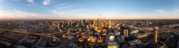 istock Aerial Drone Image over downtown Dallas, Texas Margaret McDermott Bridge 2184650773