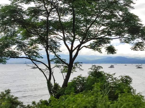 Beautiful outdoor day seascape view