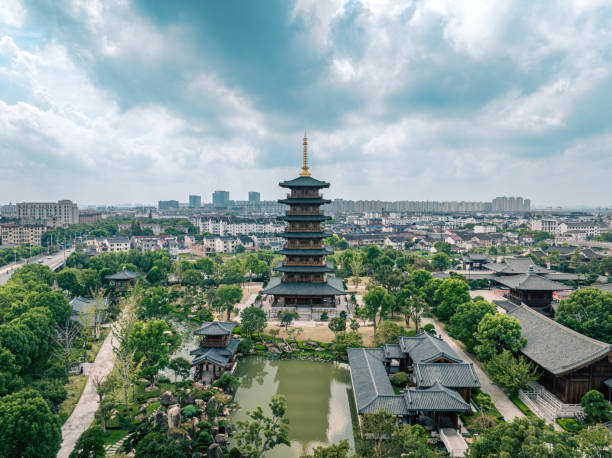 istock Baoshan temple, Shanghai, China 2184670523