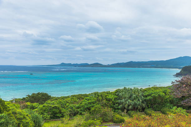 Spectacular view from Tamatorizaki Observatory, Ishigaki Island, Okinawa Prefecture