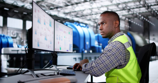 istock Man Working In Power Plant Electricity 2184686622