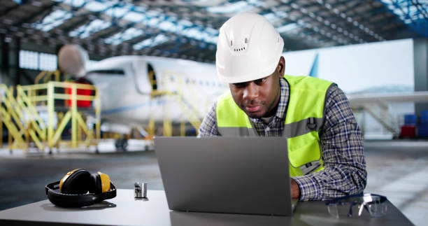 istock Aircraft Maintenance And Repair By Technician 2184686634
