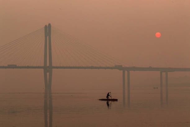 istock Morning view at prayagraj allhabad india 2184689689
