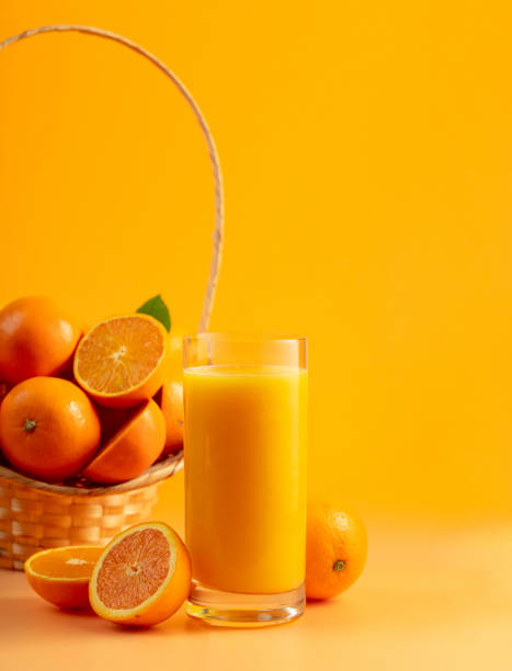 istock Orange juice with fresh fruits. 2184689855