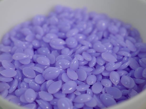istock Purple Wax Body Depilatory Grooves 2184690814