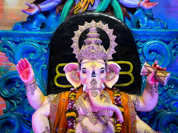 istock Ganpati Bappa, Ganesh Festival Indore, India 2184694372