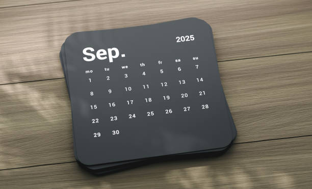 istock 2025 September Calendar On The Desk 2184700077