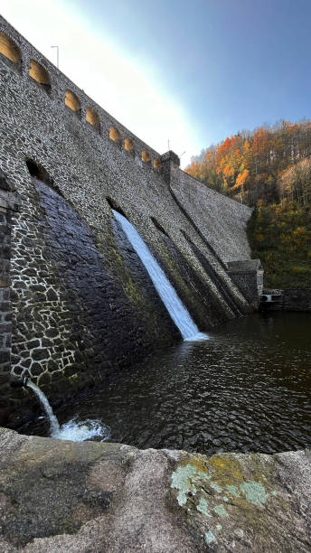 istock Dam on a mountain river in Poland, lubachowska 2184704711