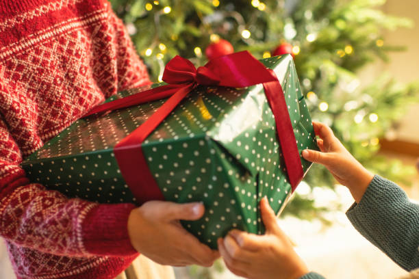 istock Children at home in Christmas 2184707680