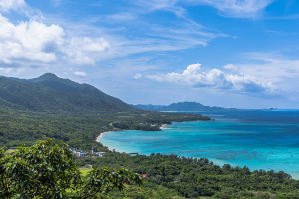 istock Okinawa, Ishigaki Island: Spectacular views from the observation deck 2184709556