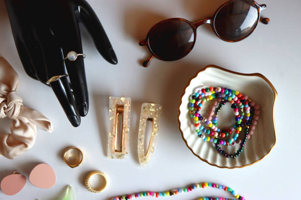 istock Hand Figurine, Various Jewelry And Accessories 2184722326
