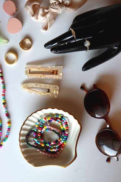 istock Hand Figurine, Various Jewelry And Accessories 2184722334