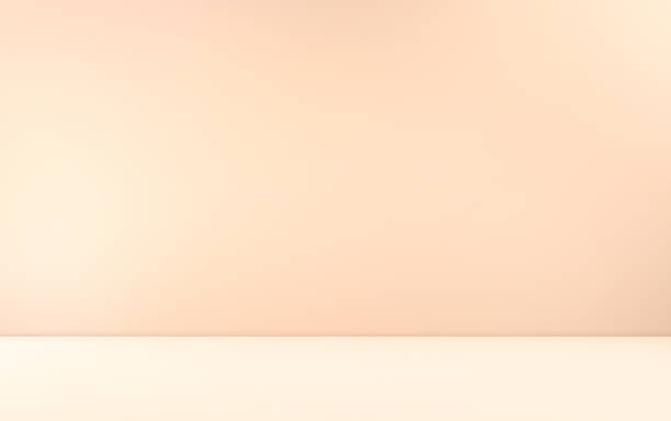 istock Empty cream beige room studio with shadow of leaves for product presentation. 2184723696