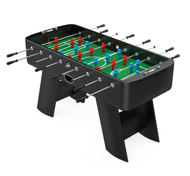 istock Foosball Soccer Table Game Isolated 2184728262
