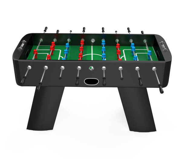 istock Foosball Soccer Table Game Isolated 2184728302