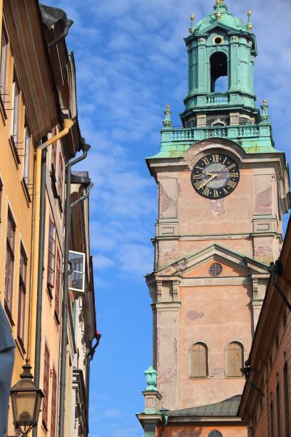 Stockholm Storkyrkan cathedral. Landmark of Stockholm, Sweden.