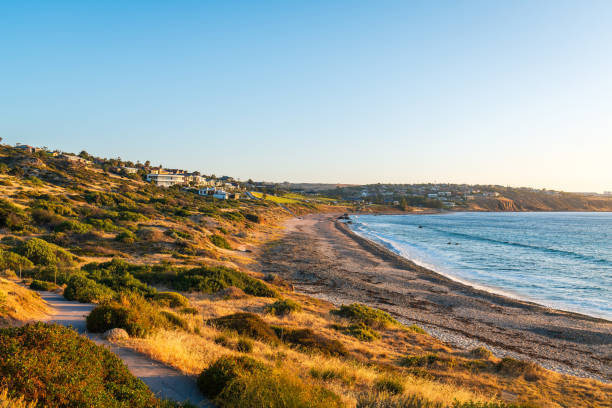 istock Panoramic view of Hallett Cove beach 2184731557