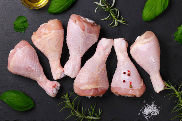 istock Marinated Chicken Drumsticks and Legs with Honey and Olive Oil 2184734667