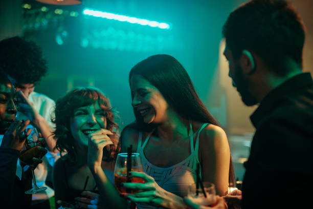 istock Happy hour at the local bar 2184744794