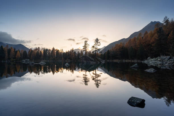 istock Lake Saoseo in autumn 2184758653