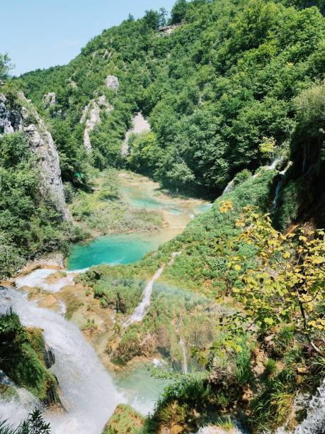 istock Vibrant waterfalls in Croatia 2184759430