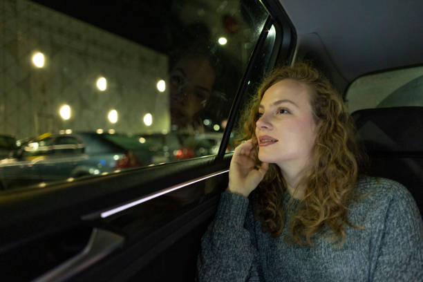 istock A Girl on a Late Night Drive 2184761099