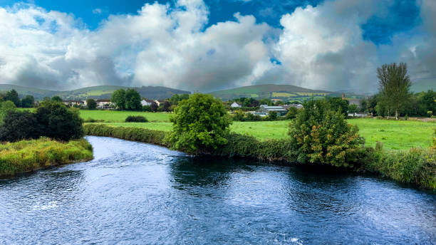 Glendalough Valley Ireland In Summer