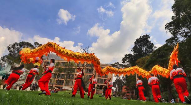 istock Multicultural celebration of Chinese New Year. 2184776565