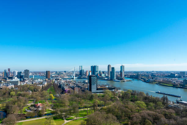 istock Aerial view of the Rotterdam skyline 2184776647