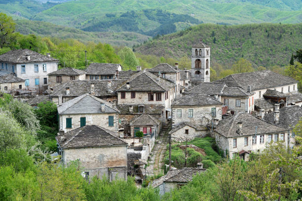istock Traditional village in Greece 2184782274