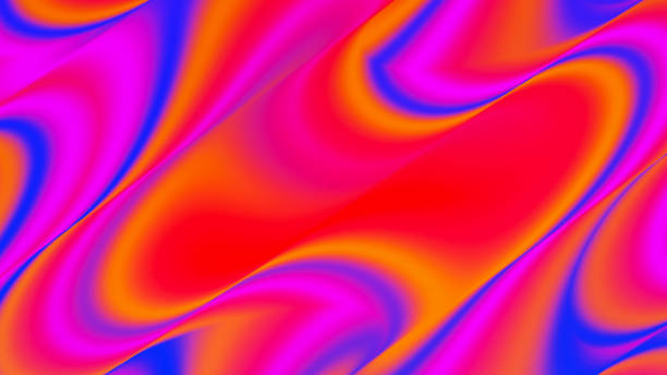 istock Abstract colorful neon gradient background. Dynamic 3D background with smooth abstract shapes, bright red and orange gradients, soft lighting. Multicolored blurred transition. For banner, poster, cover, flyer, presentation 2184800576
