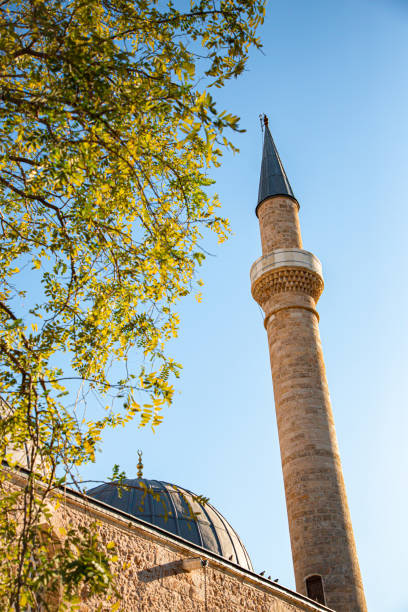 istock Ottoman Turkish Mosque Minaret in Antalya 2184806717