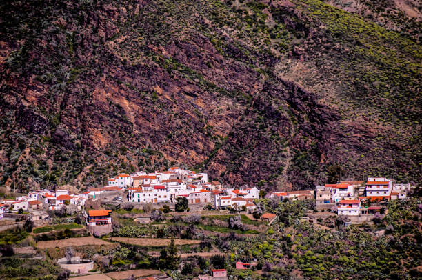 istock A mountain with a village on it 2184807345