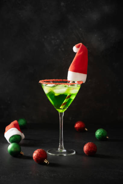 istock Xmas green Punch. Close up. 2184817529