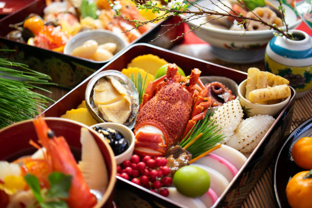 Traditional Japanese New Year cuisine