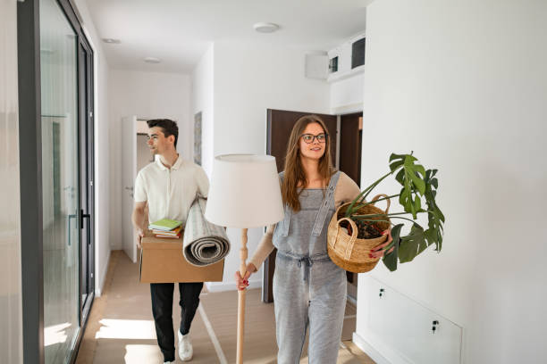 istock Happy people relocating into new apartment 2184824367