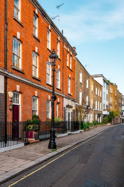 istock Typical London UK town house 2184841876