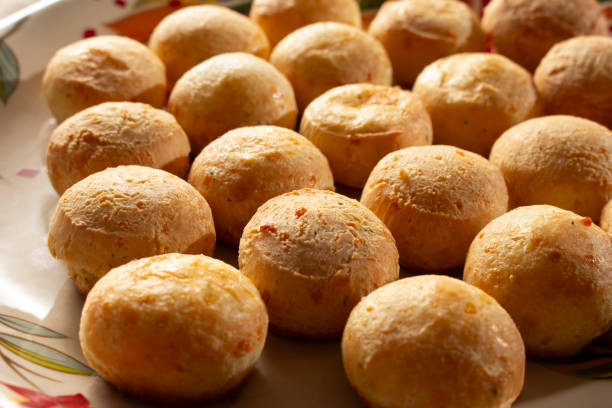 istock plate of pao de queijo 2184844032