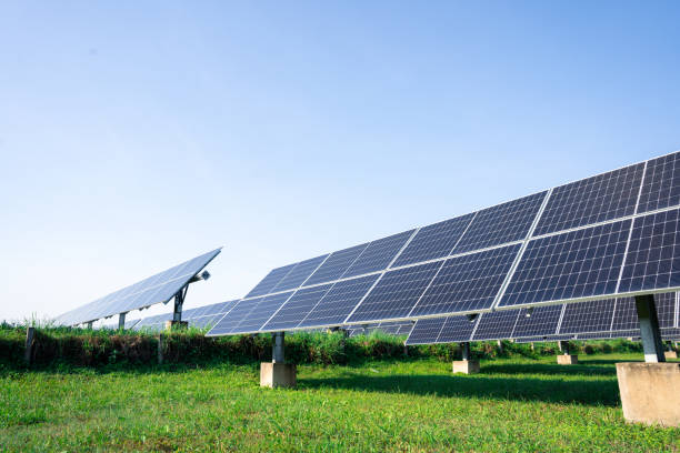 istock Solar plant(solar cell) with the cloud on sky, hot climate causes increased power production, Alternative energy to conserve the world's energy, Photovoltaic module idea for clean energy production 2184859998