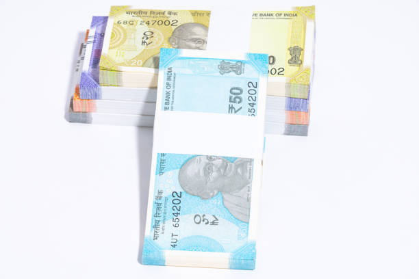 istock Indian currency notes stock photo 2184879705