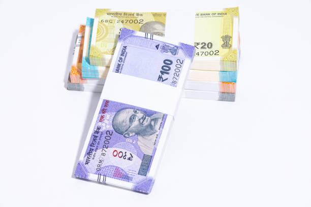 istock Indian currency notes stock photo 2184879733