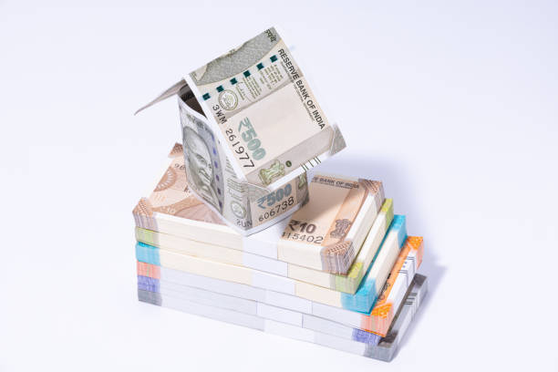 istock Indian currency notes stock photo 2184879914