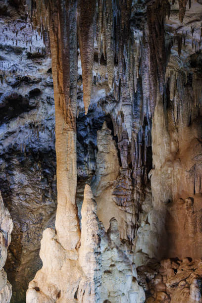 istock A cave with stalagmites and stalactites. 2184883776