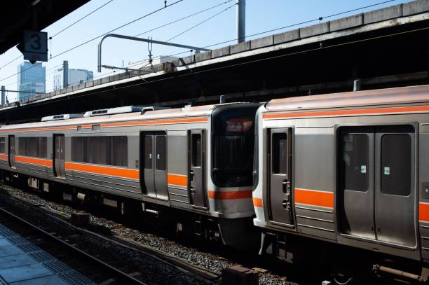 istock Commuter train at city station 2184886500